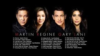Martin Nievera ,Regine  ,Gary V & Lani Misalucha OPM Tagalog Love Songs Playlist 2018