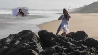 Violin on Dana bay Beach