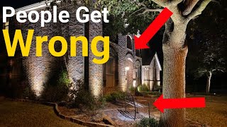 Landscape lighting - what most people get WRONG about landscape lighting