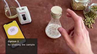 How to degas your sample for a measurement with EasyDens