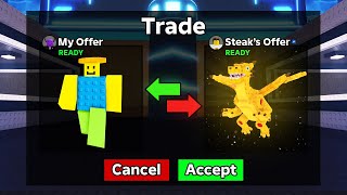 Trading From a Noobini To A Dragon Cannelloni PT1!!!!
