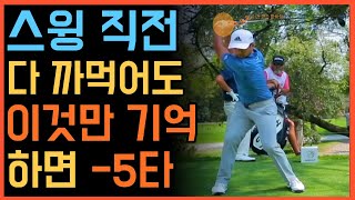 연습장과 필드에서 스윙이 다른 분들 꼭 시청하세요(tip. 젠더 슈펠레, 타이거 우즈)