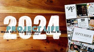 2024 Project Life // Week 40: September Stories by the Month