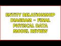 Entity Relationship Diagram - Final Physical Data model Review (2 Solutions!!)