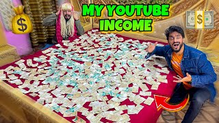 YOUTUBE INCOME REVEAL KARDI💰| GIVEAWAY 🎁| MISHKAT KHAN | COMEDY VLOG