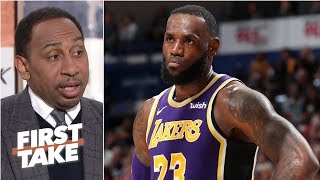 Despite LeBron's best efforts, the Lakers have no identity - Stephen A. | First Take