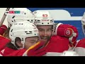 gotta see it flames score twice in first 30 seconds to stun sharks early