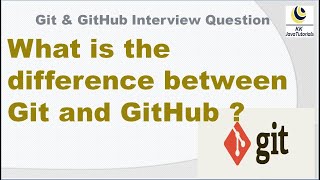 What is the difference between Git and GitHub ? || Git and GitHub Interview question