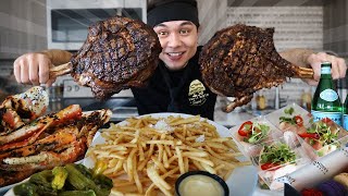 $1000 spent at my Favorite Steakhouse (108oz Wagyu + King Crab + more!!)