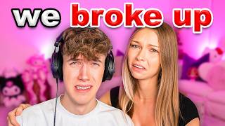 we broke up..