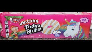 Keebler Unicorn Fudge Stripes Cookies Review