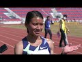 santoshi shrestha won gold in the women s 10 000m race महिला १० हजार मि‍टर दौडमा श्रेष्ठलाई स्वर्ण