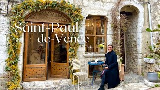 Walk in Saint-Paul-de-Vence, What to visit around Nice, French Riviera, Beautiful French Village