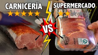 🔥¿INYECTAN AGUA en el LOMO de SUPERMERCADO? | Tradicional vs lomo adobado envasado | Etxezarreta