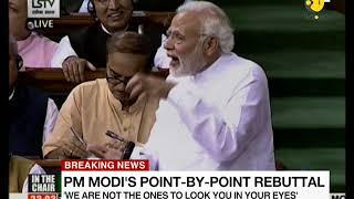 Modi govt faces no-confidence motion; PM Modi's point-by-point rebuttal