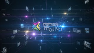 Fly through Digital Network Opener Customization - After Effects Tutorial