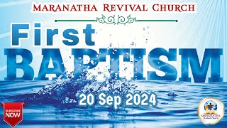 Parisutham Pera Vanditeergala-பரிசுத்தம் பெற வந்திட்டீர்களா |1st Baptism service | Maranatha church