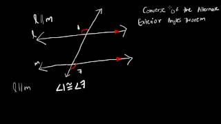 Chapter 3 Section 3 Proving Lines Parallel