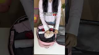 Airlines hate this carry on backpack 🤬🎒#travel #travelhacks