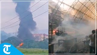 Assam: Fire breaks out at Dichang Resort in Kamrup