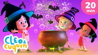 Halloween con Cleo y Cuquín 🎃🍬 Todos los episodios más terroríficos | Familia Telerin