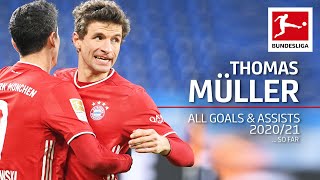 Thomas Müller - All Goals & Assists 2020/21 ... So Far