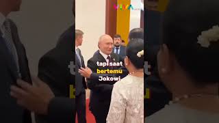 BESTIE! Wajah jutek Putin Luntur Saat Berpapasan dengan Jokowi #vladimirputin #jokowi