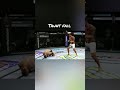 Max Holloway taunt fail #shorts #fail #ufc4