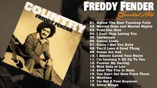 Freddy Fender Greatest Hits  Top 20 Best Songs Of Freddy Fender