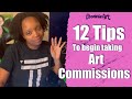 How to get Art commissions: a guide with 12 tips