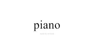 ຮຽນຮູ້ ແອສປາໂຍນ   piano