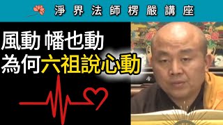 風動幡也動 為何六祖說心動？~ 淨界法師《楞嚴經》講座