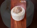 how to open a young coconut