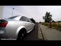 audi s4 b6 brutal v8 sound accelerations drivebys onboard autobahn 0 200 km h