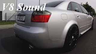 Audi S4 B6 Brutal V8 Sound + Accelerations + Drivebys + Onboard Autobahn [0-200+ km/h]