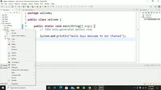 Eclipse:- While Loop example in Java