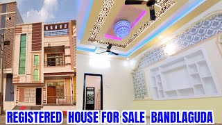 121Sqyard G+1Registrated House For Sale In Bandalaguda chandrayangutta hyderabad ||