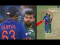 Pakistan Spinner Shadab Khan fighting with Surya Kumar Yadav during Ind vs Pak Asia Cup 2022 Match