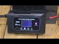 12/24 Volt Smart Battery Charger 20/10 Amp