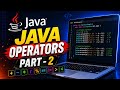 Java Operators in One Shot ⚡ Part 2 | Arithmetic, Comparison & Logical Operators | Java Tutorial