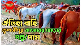 ঐতিহ্য বাহি জামালপুর তুলসীপুর বাজারের ঘোড়ার দর/দাম। price of horse। Muhammad Ali officially2.0।