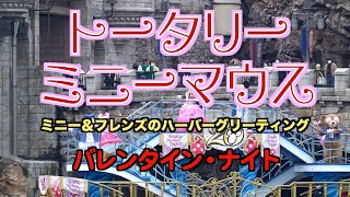 【初日・初回】歌！ターン！音チュー！苦しい！ミニー＆フレンズのハーバーグリーティング：トータリー・ミニーマウス“バレンタイン・ナイト”（2022年2月14日 TDS）