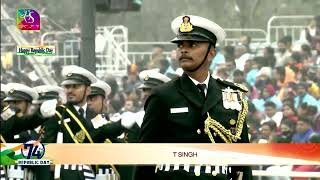 Indian Coast Guard Marching Contingent | Republic Day Parade 2023