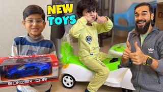 Bachon ne new toys ki shopping karli 😍 Mein jaraha hun travelling per ✈️