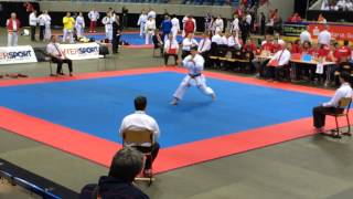 13th SKIF E.C. - Final Kata Gojūshiho Dai - Volodymyr Prokopiv Ukraine - First place