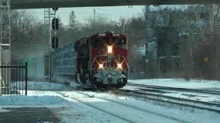 CN Train 305 Westbound February 14, 2025