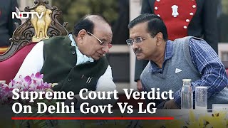 Delhi Government Ought To Have Control Over Services: Supreme Court