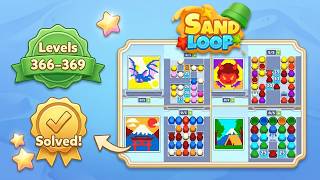 Sand Loop Levels 366, 367, 368, 369 Walkthrough 🏖️ | Complete Puzzle Guide 🧩
