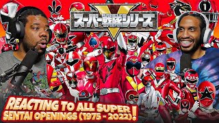 Super Sentai All Openings 1975-2022 Reaction - Epic Blast from the Past!