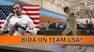 Is Bida Going For Team USA?! - Bida Vs Lawson NAC Review - How To Fence Very Tall Fencers